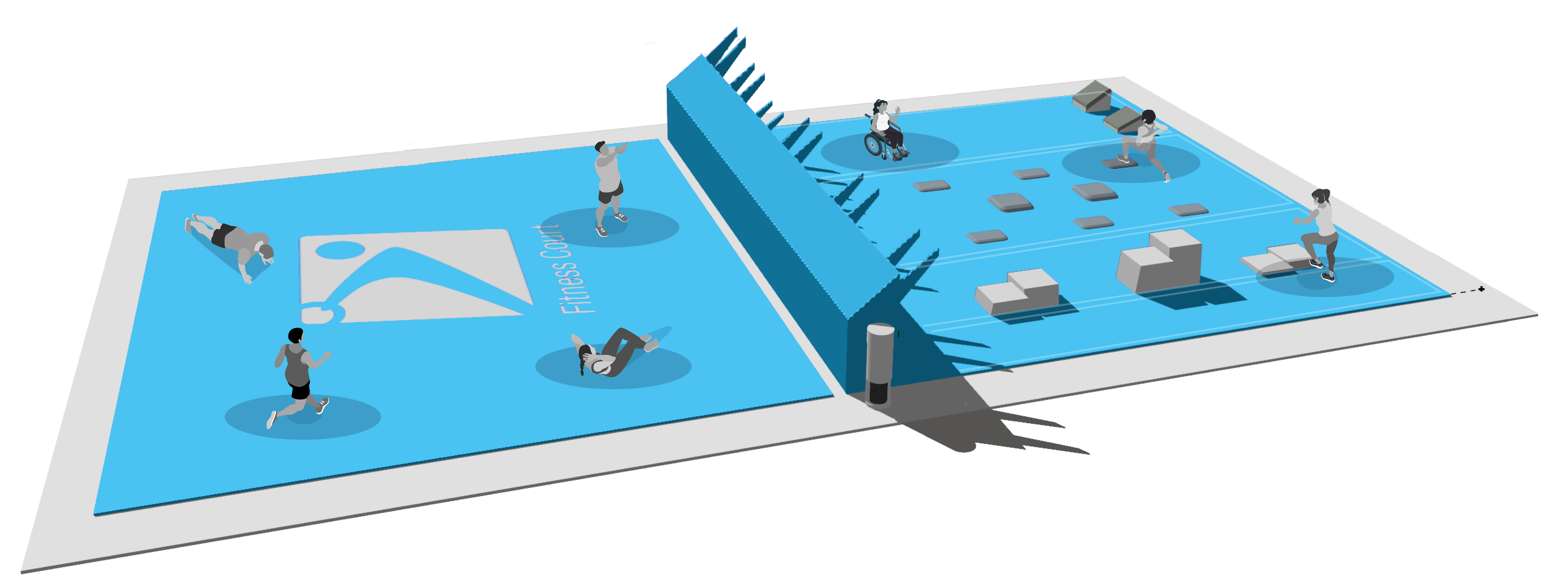 The Fitness Court® The World's Best Outdoor Gym